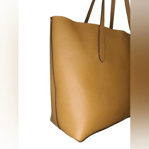 Coach NWOT Tan Leather Tote Bag - Picture 8 of 16